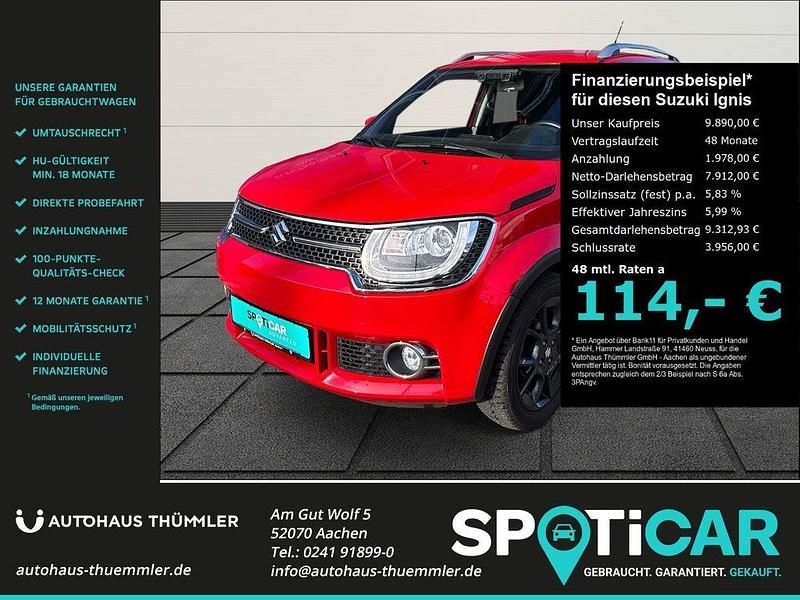 Gebraucht Suzuki Ignis Comfort+ 90 PS (66 kW) 2017 Rot SUV