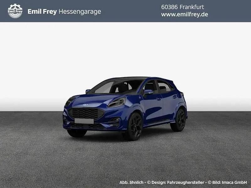 Blau Gebraucht 2022 Ford Puma Titanium SUV | 17.950 € (Superpreis) - Bild 1/4
