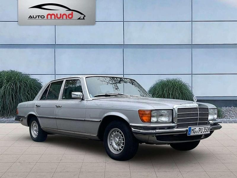 Grau Gebraucht 1979 Mercedes 350 SE Limousine | 24.990 € - Bild 1/4