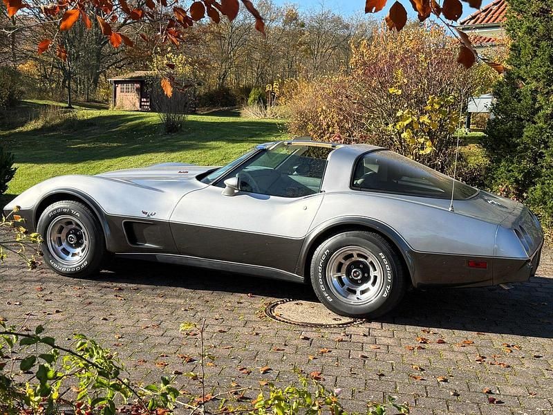 Gebraucht Corvette C3 220 PS (161 kW) 1978 Silber Coupé