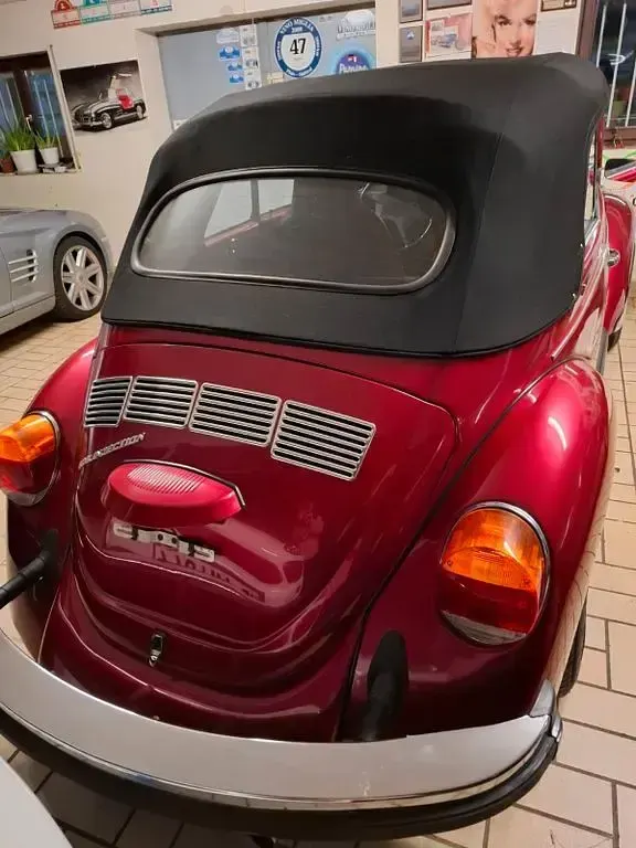 Używany VW Käfer 50 KM (36 kW) 1979 Czerwony Kabriolet