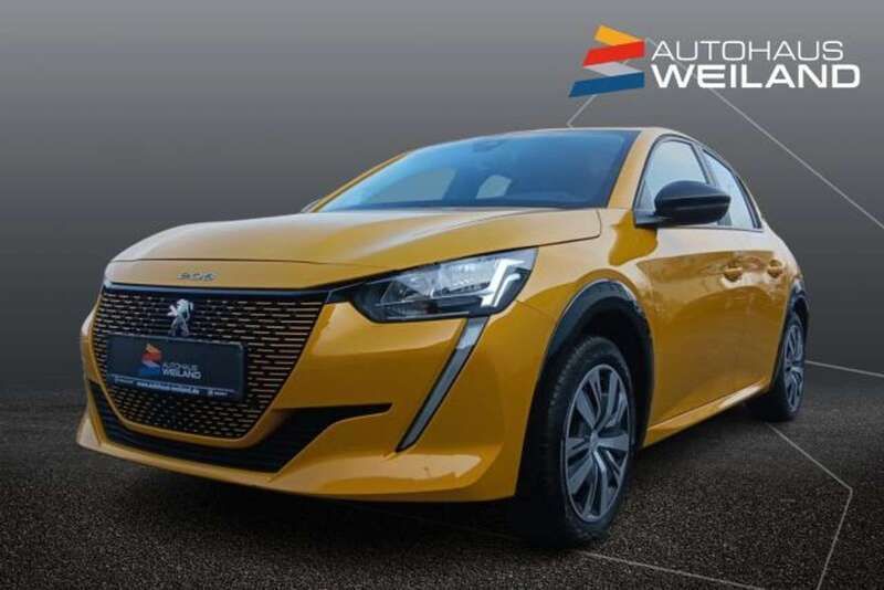 Faro gelb metallic Gebraucht 2022 Peugeot e-208 Active Kleinwagen | 16.380 € (Fairer Preis) - Bild 1/4