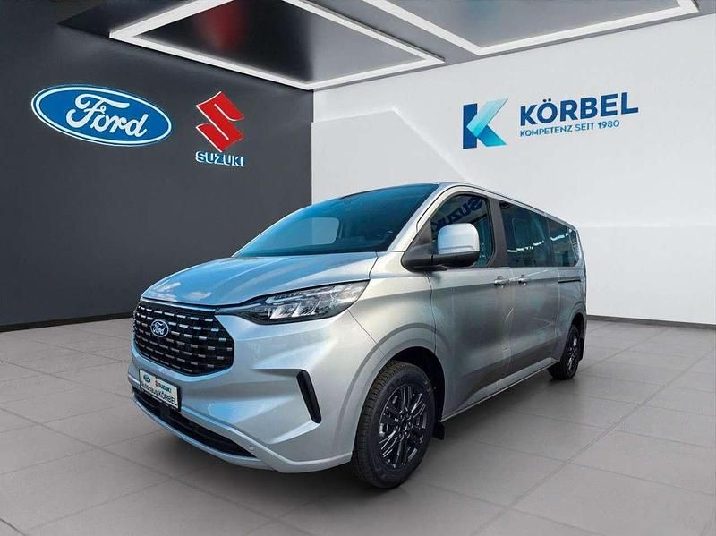 Moondust silver metallic Neu 2025 Ford Tourneo Custom Titanium Van / Kleinbus | 54.870 € (Fairer Preis) - Bild 1/3