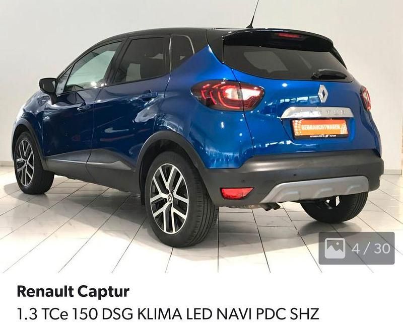 Blau Gebraucht 2018 Renault Captur Version S SUV | 15.490 € (Etwas zu teuer) - Bild 1/4