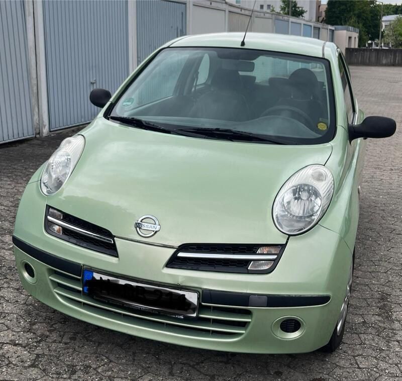 Grün Gebraucht 2006 Nissan Micra Kleinwagen | 1.450 € - Bild 1/4