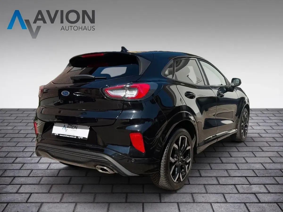 Gebraucht Ford Puma ST-Line X 125 PS (91 kW) 2023 Schwarz SUV