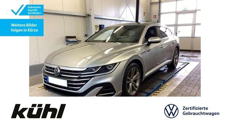 Pyritsilber metallic Gebraucht 2021 VW Arteon R-line Kombi | 27.280 € (Superpreis) - Bild 1/4