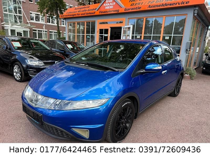 Blau Gebraucht 2007 Honda Civic Limousine | 4.890 € (Fairer Preis) - Bild 1/4