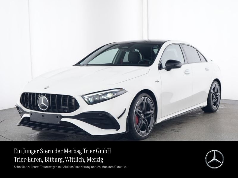 Unilack polarweiß Gebraucht 2024 Mercedes A35 AMG AMG Limousine | 47.960 € (Fairer Preis) - Bild 1/4