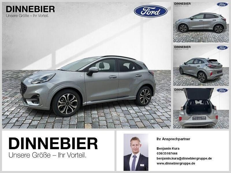 Mineral silber met Gebraucht 2023 Ford Puma Gen-E ST-Line X SUV | 23.390 € - Bild 1/1