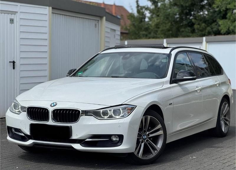 Weiß Gebraucht 2014 BMW 325 Sport Line Kombi | 9.900 € (Guter Preis) - Bild 1/4