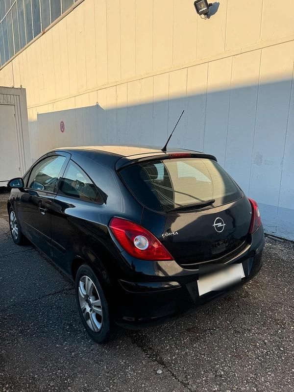 Gebraucht Opel Corsa 2007 Schwarz Kleinwagen