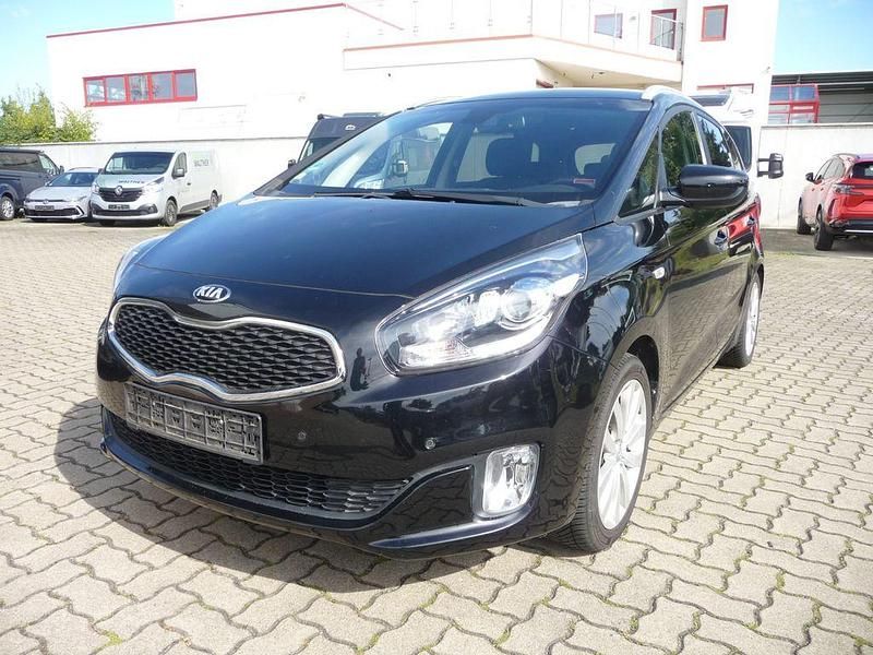 Schwarz Gebraucht 2016 Kia Carens 2 Van / Kleinbus | 9.999 € (Fairer Preis) - Bild 1/4