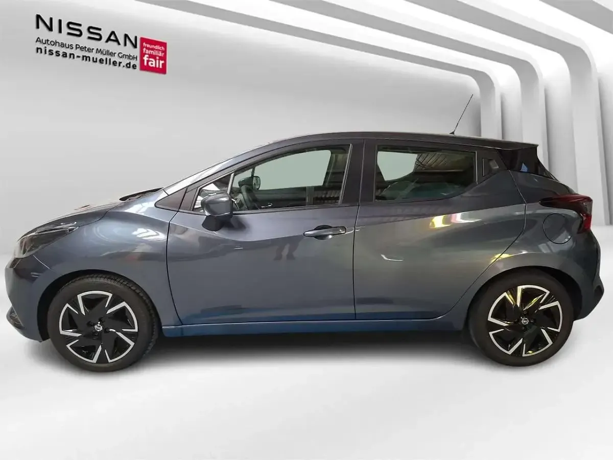 Gebraucht Nissan Micra Acenta 92 PS (67 kW) 2023 Grau Kleinwagen