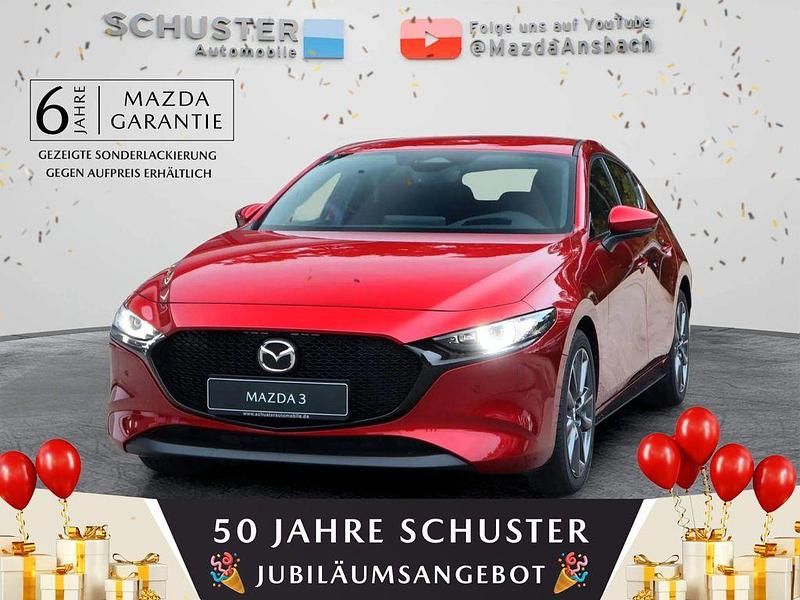 Gebraucht Mazda 3 Exclusive 140 PS (102 kW) 2024 Rot Limousine