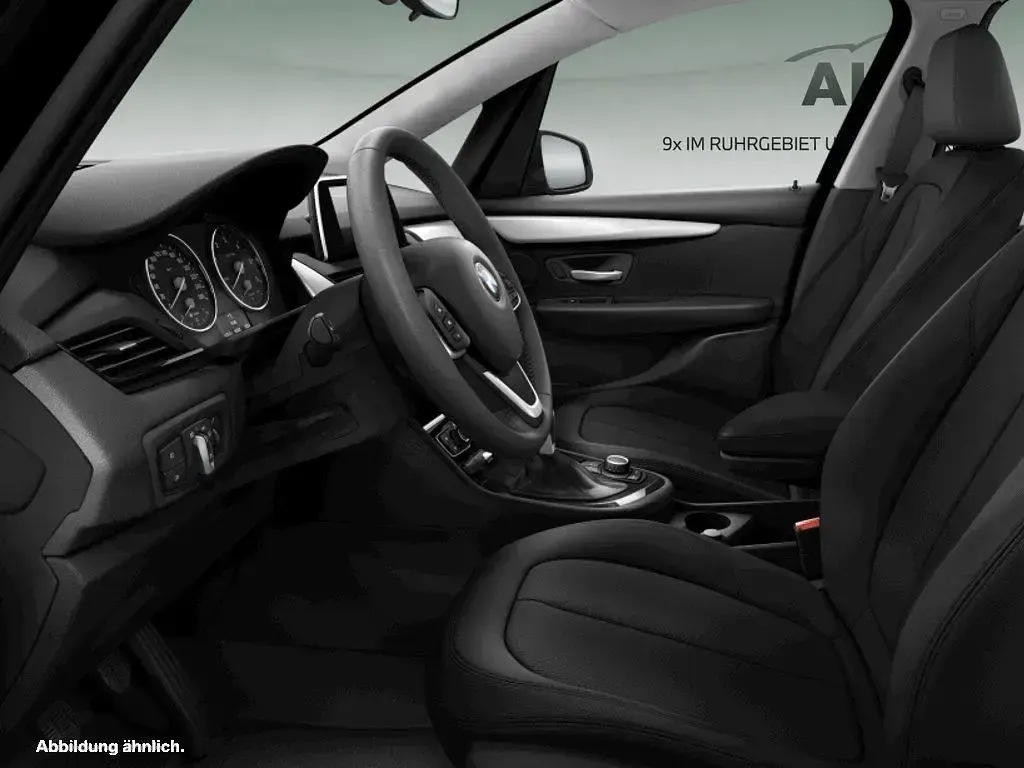 Brugt BMW 218 Advantage 150 HK (110 kW) 2016 Sort MPV