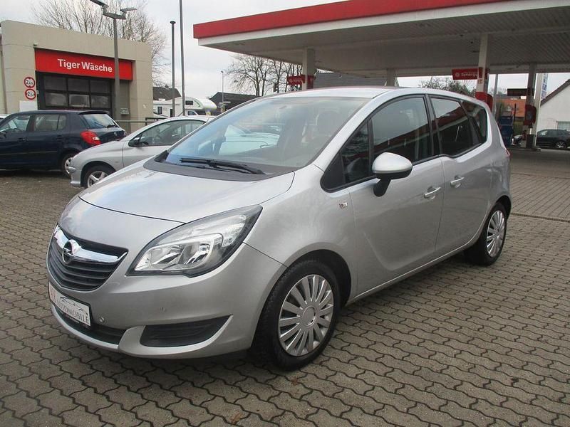 Gebraucht Opel Meriva Edition 101 PS (74 kW) 2016 Silber Van / Kleinbus