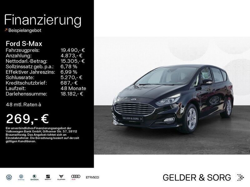 Schwarz Gebraucht 2021 Ford S-MAX Trend Van / Kleinbus | 19.490 € (Guter Preis) - Bild 1/4