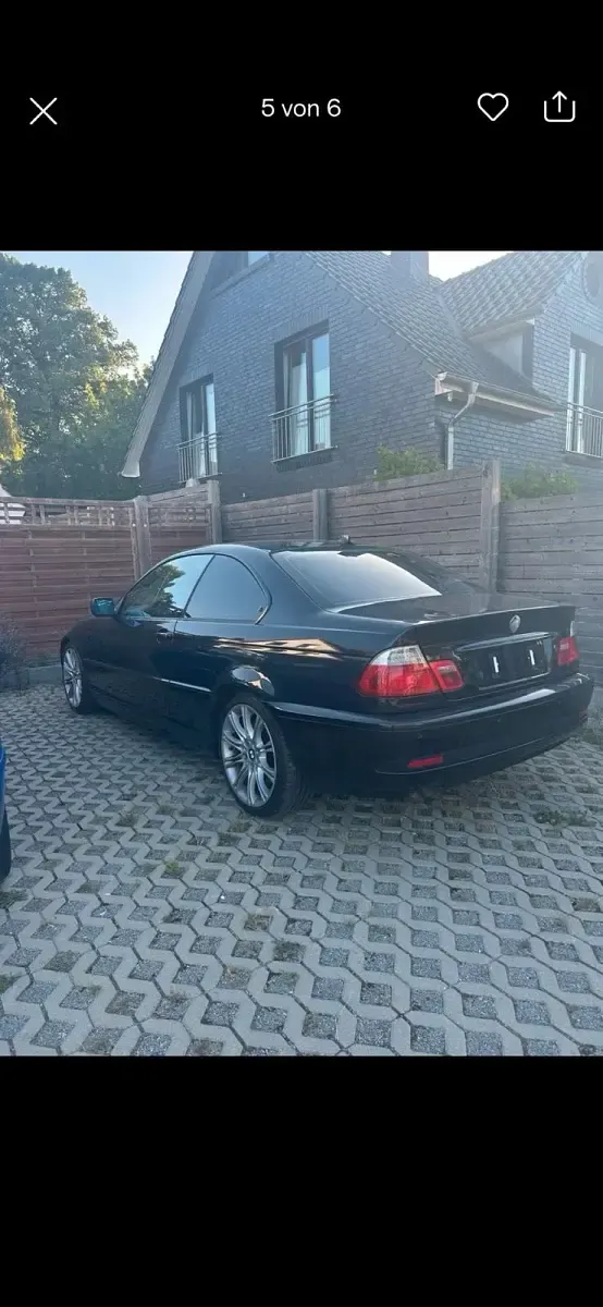 Käytetty BMW 330 204 HP (150 kW) 2005 Musta Coupe - kaksiovinen