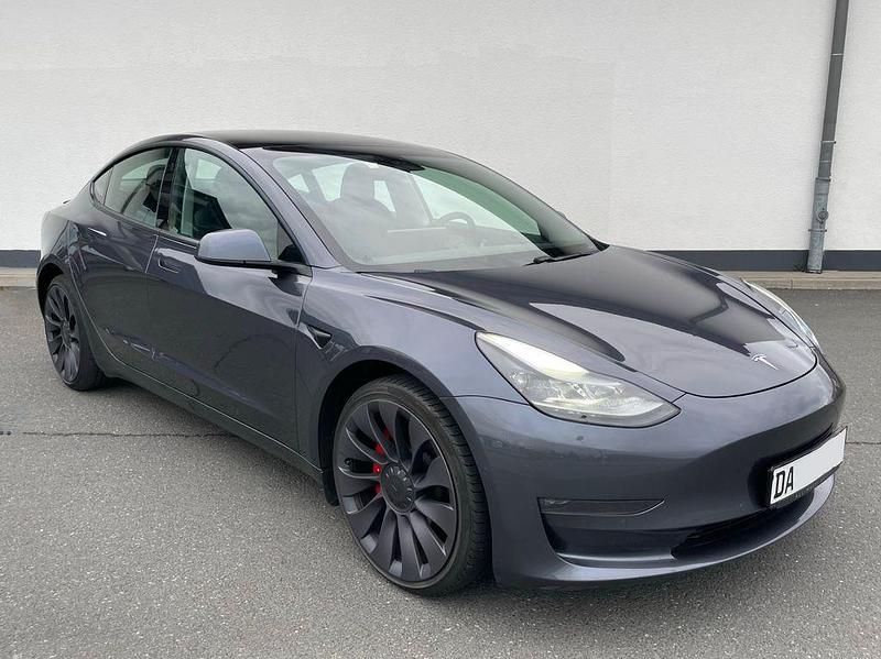 Gebraucht Tesla Model 3 Performance 377 kW (513 PS) 2021 Grau Limousine