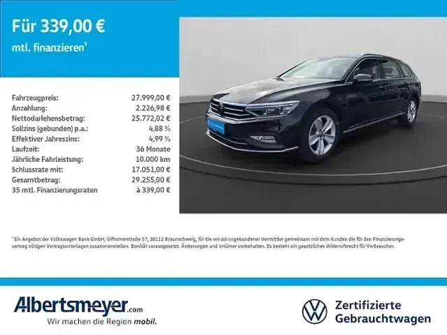 Gebraucht VW Passat Elegance 280 PS (205 kW) 2022 Schwarz Kombi