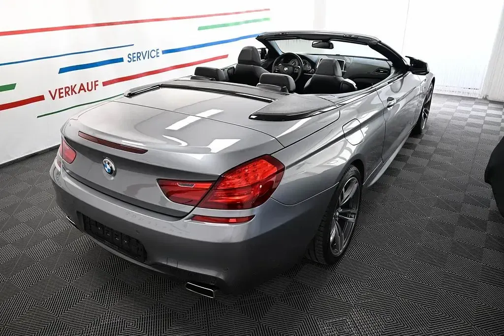 Gebraucht BMW 640 Cabriolet Shadowline 320 PS (235 kW) 2012 Spacegrau metallic Cabrio