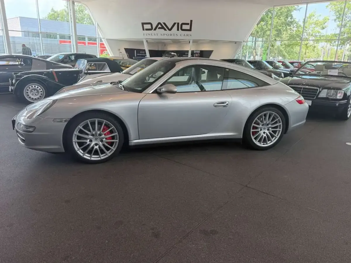 Gebraucht Porsche 997 355 PS (261 kW) 2007 Arktissilbermetallic Coupé