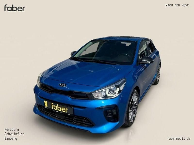 Blau Gebraucht 2020 Kia Rio GT-Line Limousine | 16.890 € (Fairer Preis) - Bild 1/4