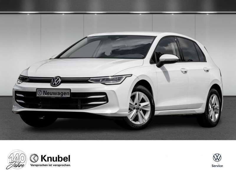 Weiss Gebraucht 2024 VW Golf VIII Life Limousine | 23.890 € (Guter Preis) - Bild 1/4