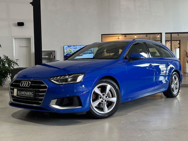 Blau Gebraucht 2021 Audi A4 Advanced Plus Kombi | 22.980 € (Superpreis) - Bild 1/4