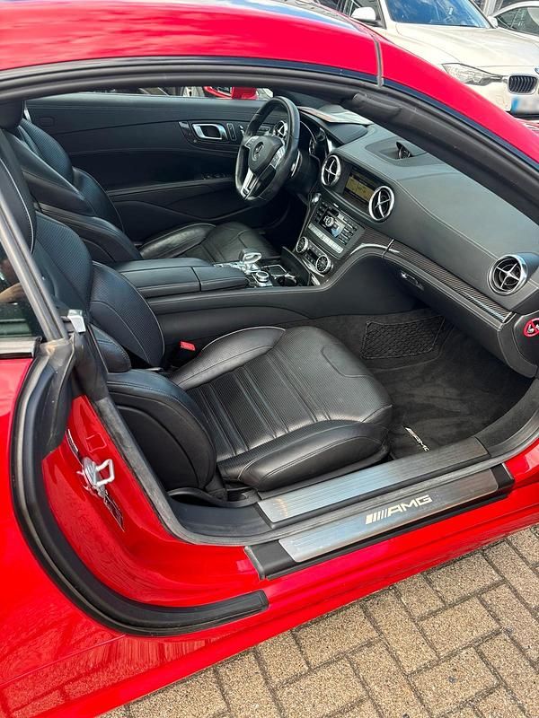 Gebraucht Mercedes SL63 AMG AMG 2012 Rot Cabrio