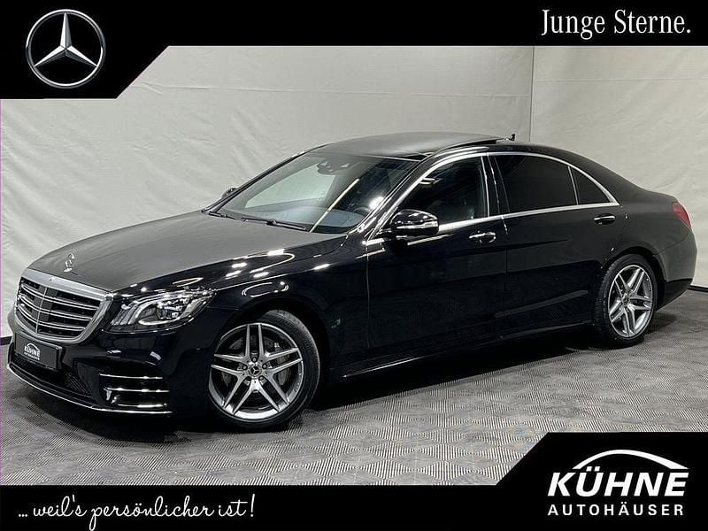 Schwarz, Gebraucht 2019 Mercedes S350 AMG Limousine | 54.490 € (Superpreis) - Bild 1/4