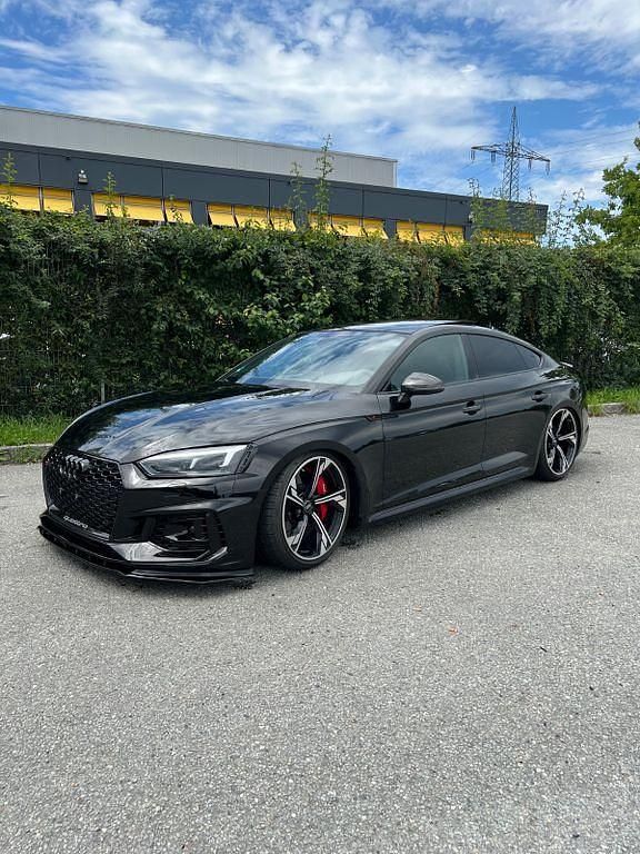 Schwarz Gebraucht 2019 Audi RS5 Sportback Ambiente Limousine | 65.000 € - Bild 1/4
