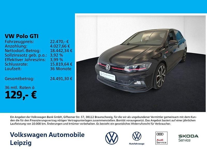 Schwarz Gebraucht 2021 VW Polo GTI Limousine | 22.470 € (Fairer Preis) - Bild 1/3