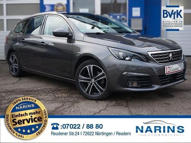 Gebraucht Peugeot 308 131 PS (96 kW) 2018 Grau Limousine