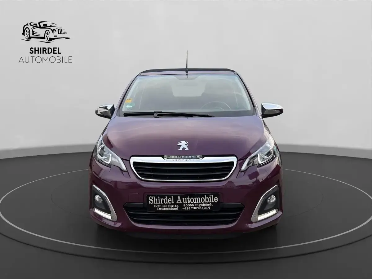 Gebraucht Peugeot 108 Style 72 PS (52 kW) 2019 Violet Cabrio