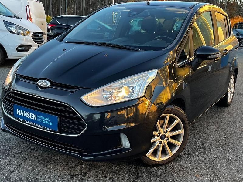 Schwarz Gebraucht 2015 Ford B-MAX Titanium Van / Kleinbus | 3.900 € (Superpreis) - Bild 1/4