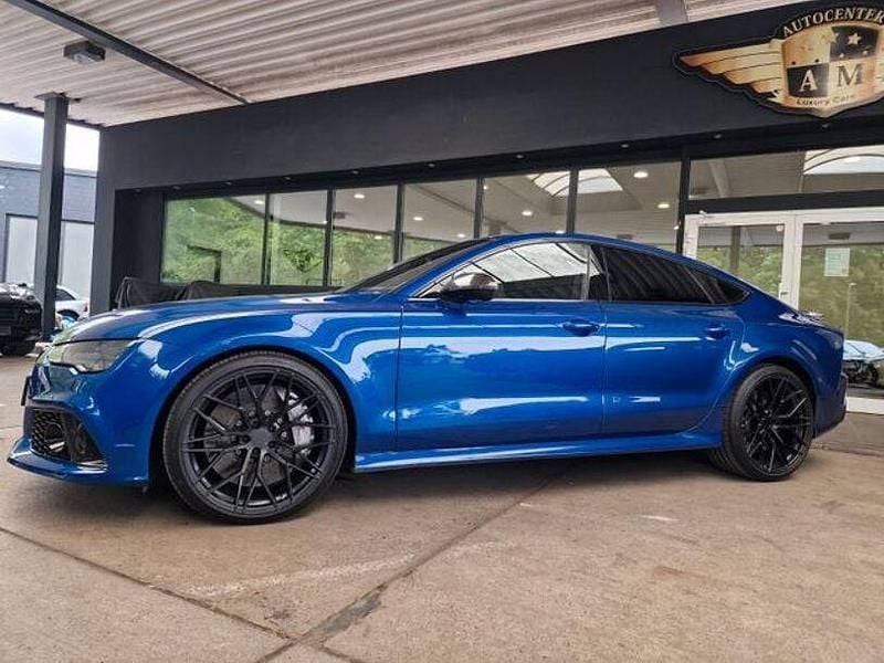 Second-hand Audi RS7 Performance 605 CP (444 kW) 2016 Albastru Hatchback