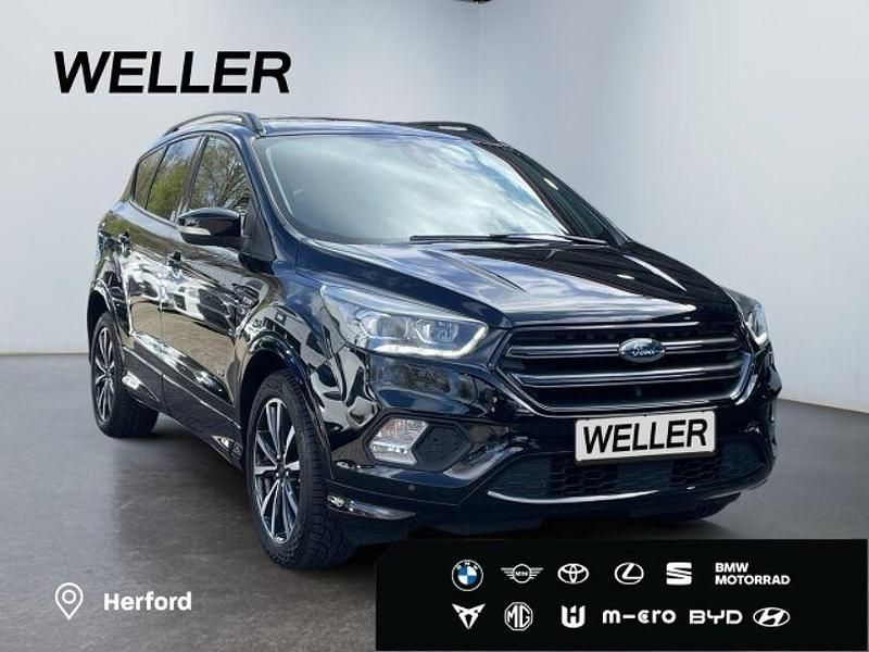 Gebraucht Ford Kuga ST-Line 182 PS (133 kW) 2018 Mica) (schwarz SUV