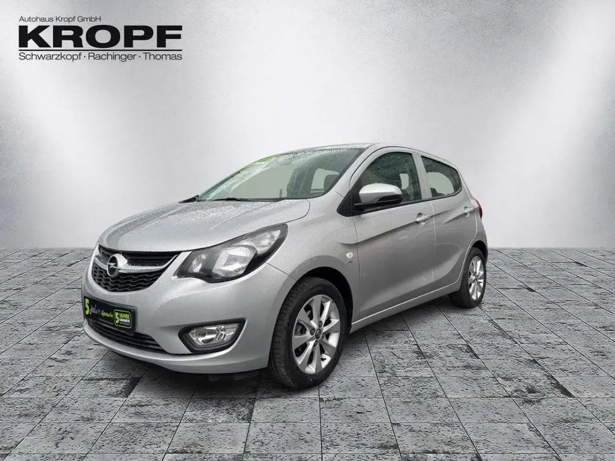 Używany Opel Karl Active 75 KM (55 kW) 2018 Srebrny Hatchback