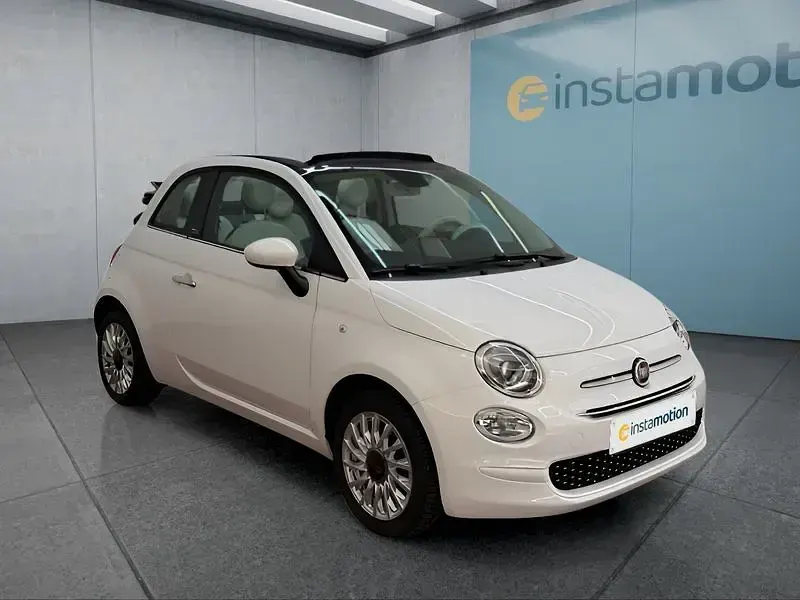 Gebraucht Fiat 500C Lounge 69 PS (50 kW) 2020 Weiß Cabrio