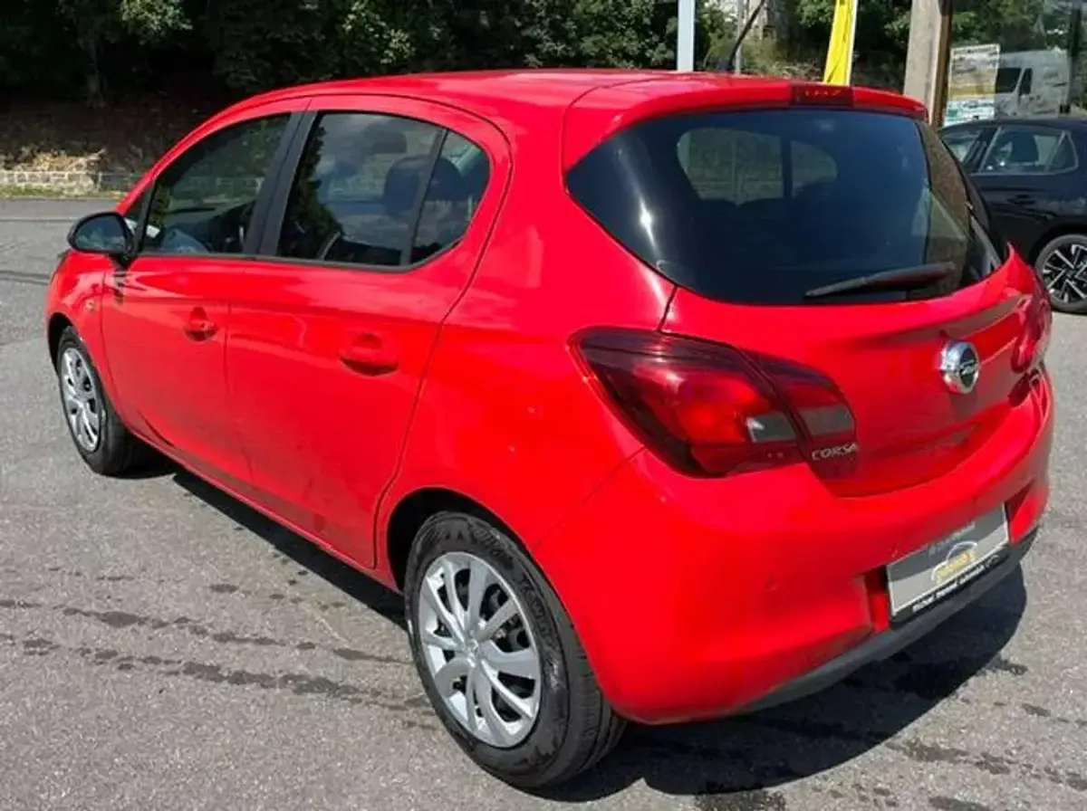 Gebraucht Opel Corsa Edition 90 PS (66 kW) 2015 Magmarot Kleinwagen