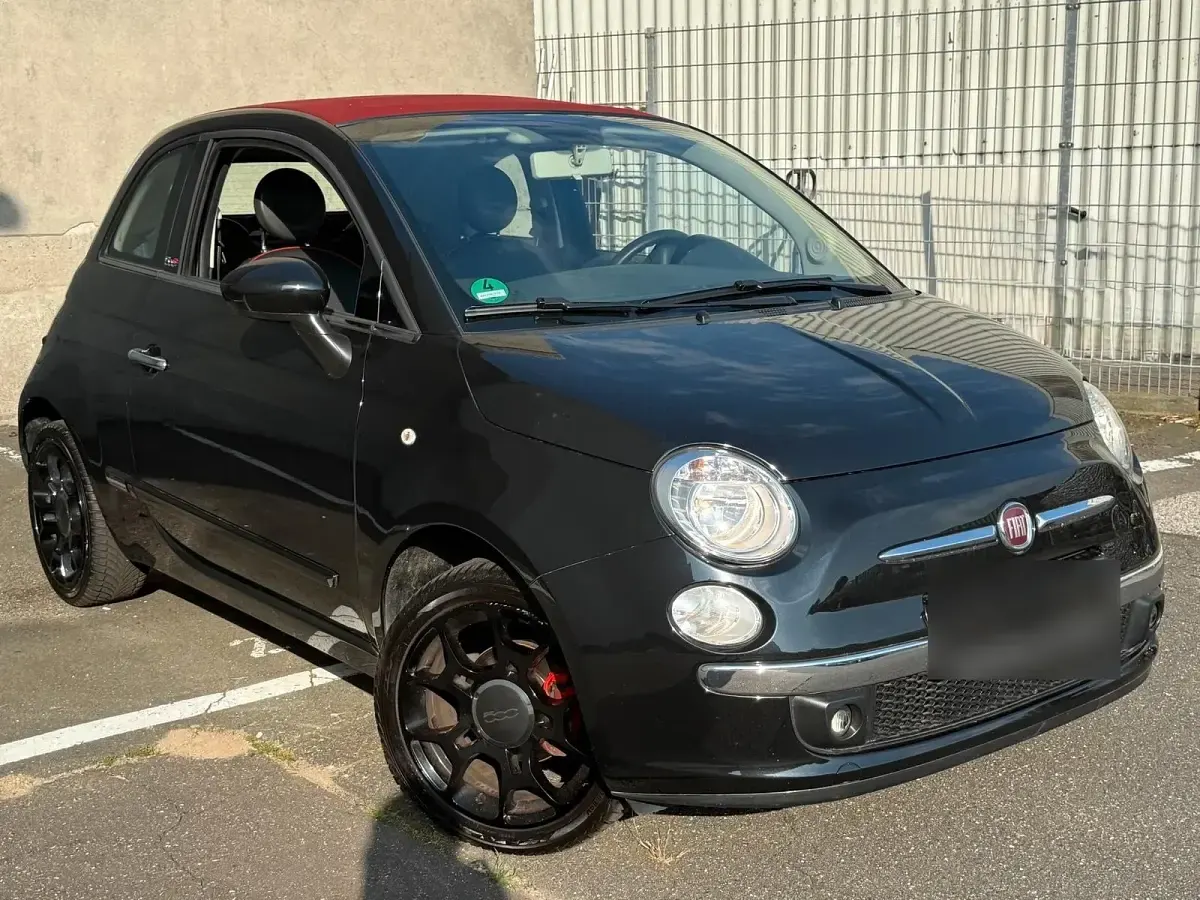 Gebraucht Fiat 500C 69 PS (50 kW) 2015 Schwarz Cabrio