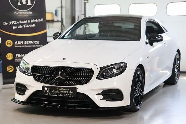 Polarweiss unilack Gebraucht 2017 Mercedes E400 AMG Coupé | 39.799 € (Fairer Preis) - Bild 1/3