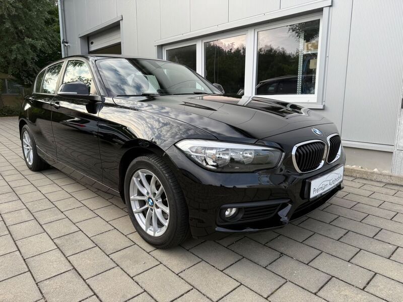 Schwarz ii Gebraucht 2018 BMW 116 Advantage Kleinwagen | 11.800 € (Fairer Preis) - Bild 1/4