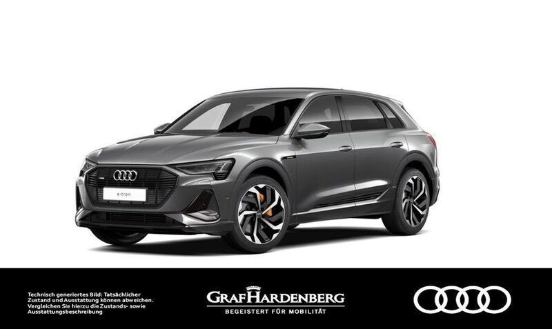 Grau Gebraucht 2022 Audi e-tron S-Line SUV | 39.880 € (Fairer Preis) - Bild 1/3