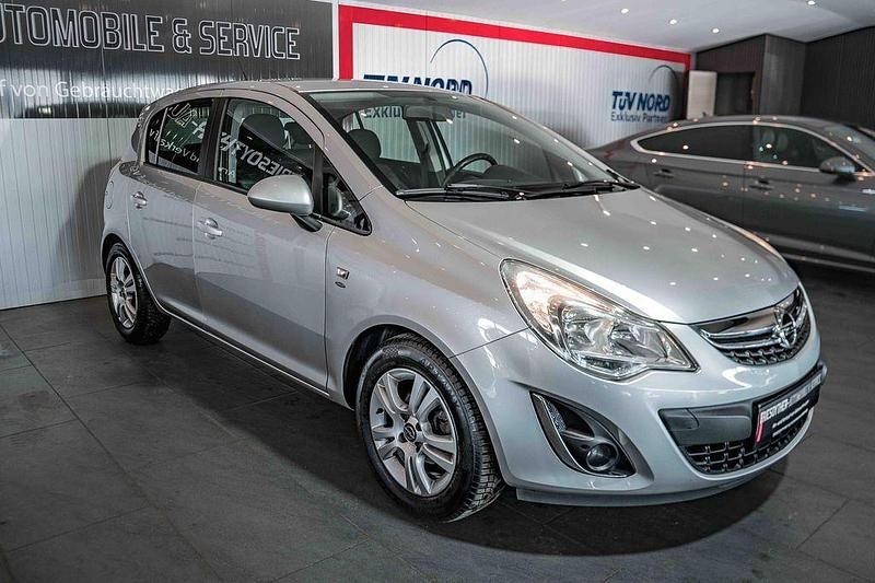 Gebraucht Opel Corsa Satellite 69 PS (50 kW) 2011 Silber Kleinwagen