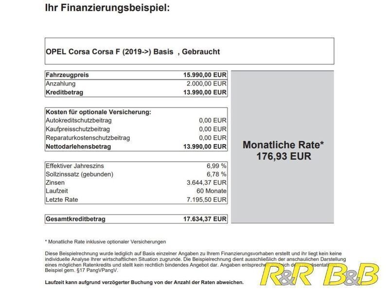 Metallic) (blau Gebraucht 2024 Opel Corsa Edition Kleinwagen | 15.990 € (Guter Preis) - Bild 1/1