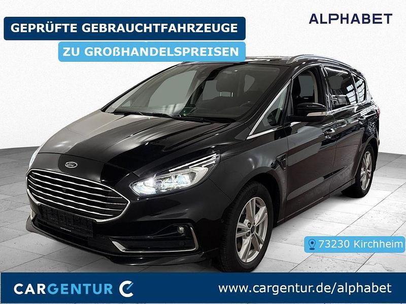 Schwarz Gebraucht 2022 Ford S-MAX Titanium Van / Kleinbus | 17.397 € (Guter Preis) - Bild 1/2