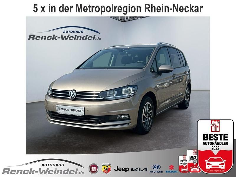 Beige Gebraucht 2018 VW Touran Sound Van / Kleinbus | 19.989 € (Superpreis) - Bild 1/4